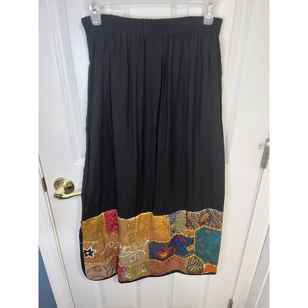 Vintage Marisol Beaded Patchwork Embroidered Tape… - image 3